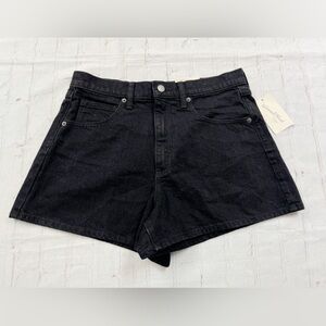 Universal Thread NWT 90’s cutoff high waist jean short no fade black size 8